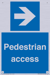Pedestrian access